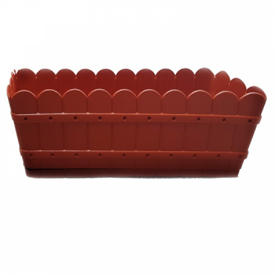 Jardiniera Rustic Sterk cu tava incorporata 40cm Maro DNC28776 CNN