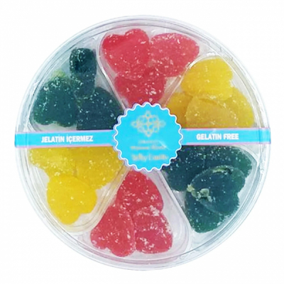 Jeleuri Colorate Heart Jelly Candy Mehmet Efendi 240g MGR31309