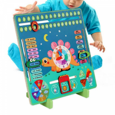 Joc copii Calendar Ceas Anotimpurile Zilele si Lunile MB-022 CWT