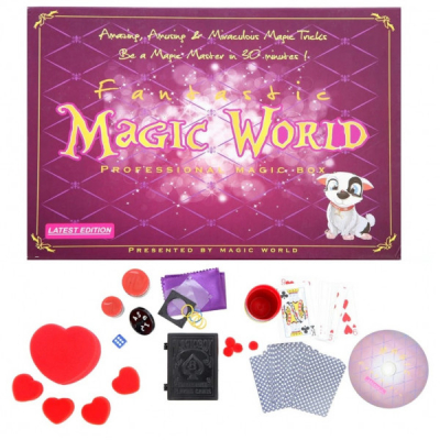 Joc de Copii Micul Magician Magic World cu Accesorii incluse, CD Engleza