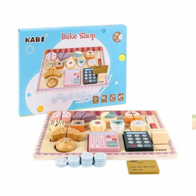 Joc de Lemn Copii Cofetaria Kabi 0104 CWT
