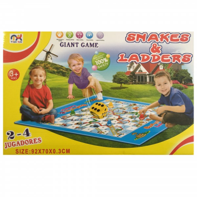 Joc Interactiv Copii Snakes and Ladders Board Game 3312