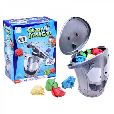 Joc Interactiv pentru Copii Crazy Trash Can 1252