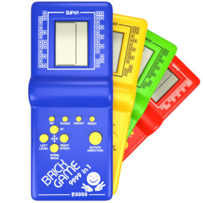 Joc Tetris Clasic 9999in1 Brick Game cu Diferite Jocuri pe Baterii