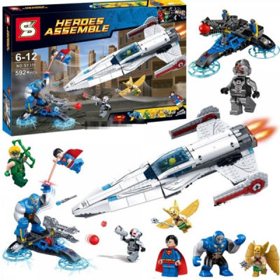 Joc tip Lego Heroes Assemble SY356 592 Piese