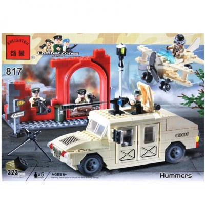 Joc tip Lego Masina Hummer Enlighten 817 cu 323 Piese