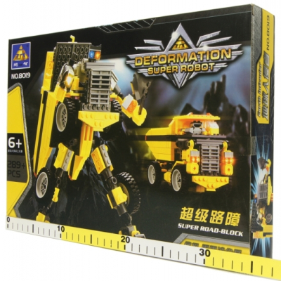 Joc Tip Lego Set Constructie Robot Camion Transformer Kazi 8019