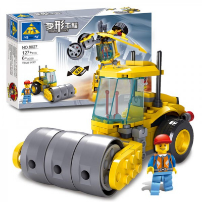 Joc Tip Lego Set Constructie Robot Compactor Transformer Kazi 8027
