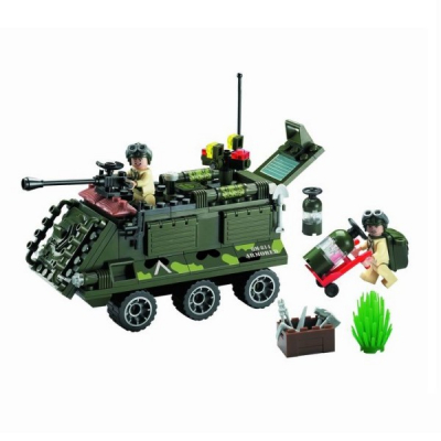 Joc tip Lego Tanc Blindat Enlighten 814 cu 167 Piese