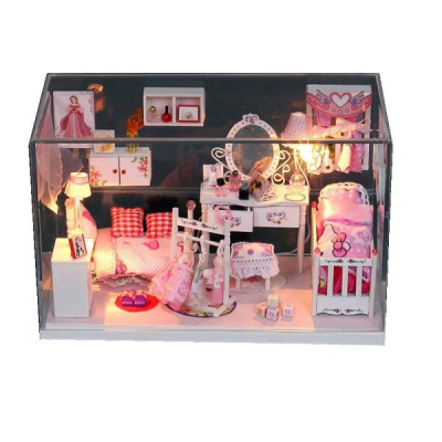 Jucarie Camera Papusii Diorama Pretty Princess Room G003