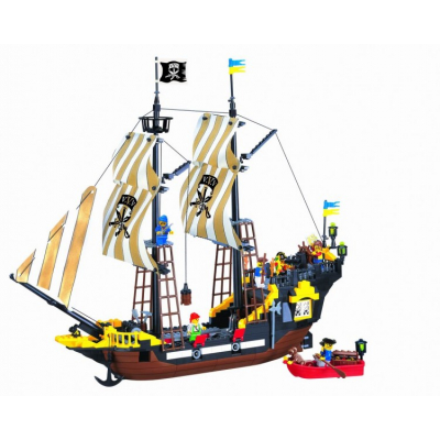 Jucarie tip lego Adventure Corsair Series 307 590 Piese