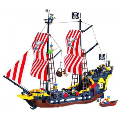 Jucarie tip lego Corabia Piratilor Black Pearl Corsair Series 308 870 Piese
