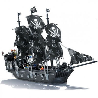 Jucarie tip lego Corabia Piratilor Black Pearl Kazi KY87010 1184 Piese