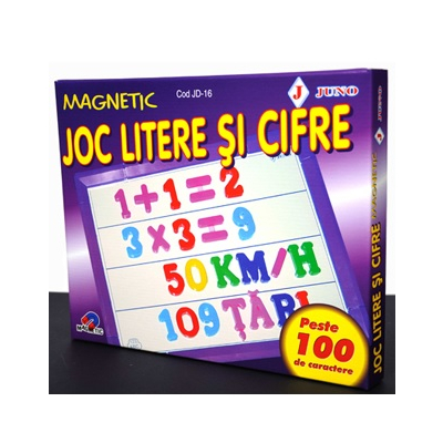 Juno Joc Litere si Cifre Magnetic
