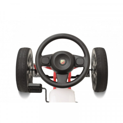 Kart cu Pedale pentru Copii 113x57x73cm Abarth 500 Assetto GC002 Rosu JU