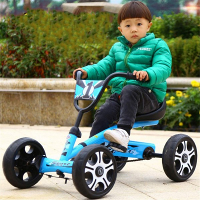 Kart cu Pedale pentru Copii Jolly Kids TL6689 Albastru