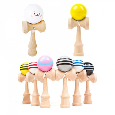 Kendama Jucarie Indemanare Copii si Adulti cu Grip Diverse Culori