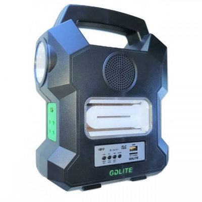 Kit cu Panou Solar 6V4A 3 Becuri, Radio FM USB MP3 GdLite GD1000A