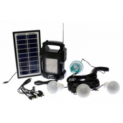 Kit Incarcator Urgente Panou Solar Radio USB MP3 GdLite GD8050