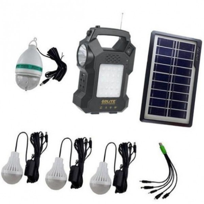 Kit Incarcator Urgente Panou Solar Radio USB MP3 GdLite GD8050