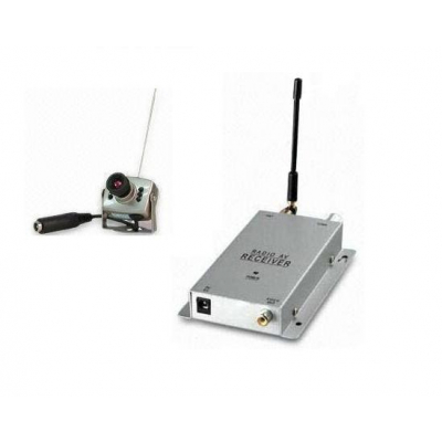 Kit Minicamera Wireless Supraveghere 803c a v cu Receiver