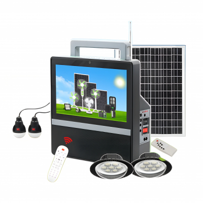 Kit panou solar cu TV putere 200W multifunctional GDLight GD-8088 NNN