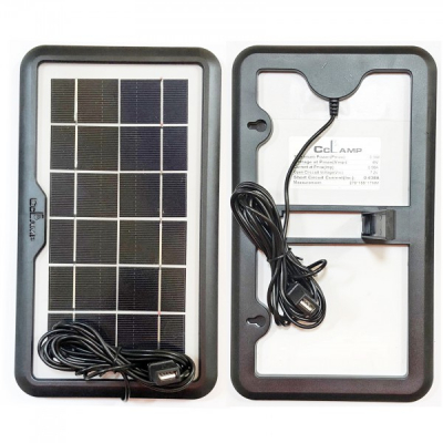 Kit Solar cu Lanterna LED 3W, 3 Becuri si Slot USB GSM CL036