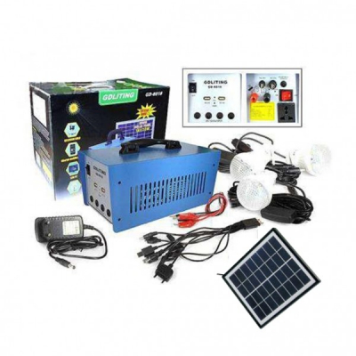 Kit Solar GDLite GD8018 12V12A cu Panou Solar 18V 20W