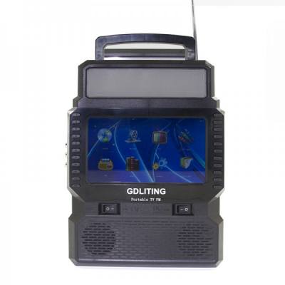 Kit Solar Incarcator Urgente Antena TV Radio FM USB MP3 GdLite GD8086