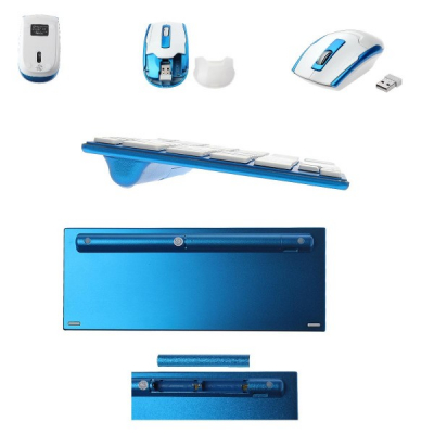 Kit Wireless Tastatura Ultra Slim si Mouse HK3910