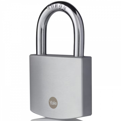 Lacat din alama cu finisaj cromat Yale Y120B/60/135/1 60mm MNR2792
