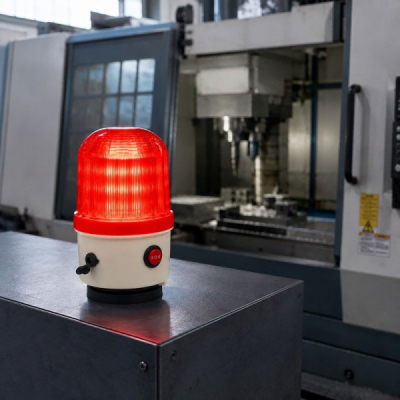 Lampa Avertizare Luminoasa si Sonora 105 dB Acumulator si Magnet ND-10J-B 14M003 XXM
