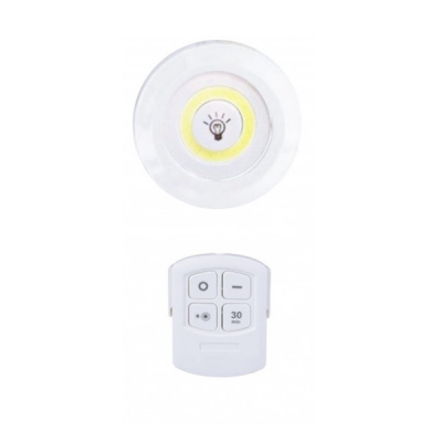 Lampa COB LED 3W pe Baterii, cu Telecomanda