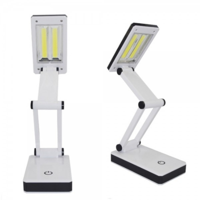 Lampa de birou pliabila 2x3W COB LED Alimentare USB Baterii HGBL018