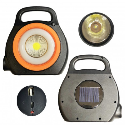 Lampa de Lucru Solara Lanterna LED 1W COB LED 3W Tub Luminos slot USB
