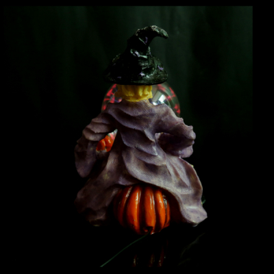 Lampa Glob cu Plasma Suport Vrajitoare Halloween