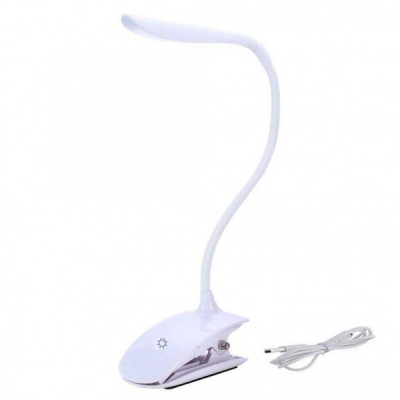 Lampa LED Veioza cu Acumulator, Prindere Birou Incarcare USB MH006