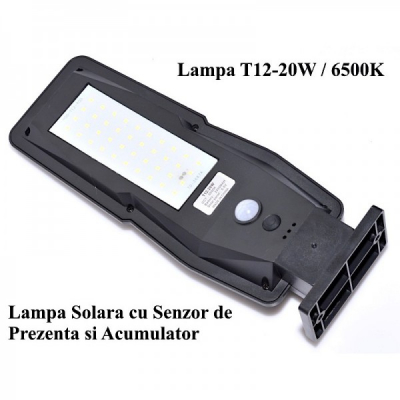 Lampa Solara de Perete cu 40 LED 20W, Senzori FXT1240LED XXM