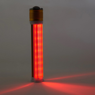 Lanterna de Mana 1 LED XLT6 + COB LED Alb-Rosu Zoom Inc.USB X2T6COB XXM