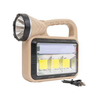 Lanterna de mana incarcare solara si USB 8 moduri de intensitate Zilan ZTS8981