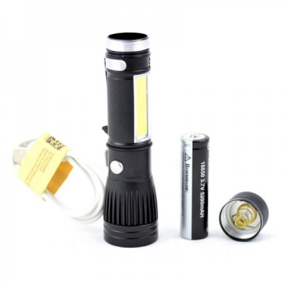 Lanterna de Mana LED XLT6+COB LED Acumulator 18650 USB EC41957 XXM