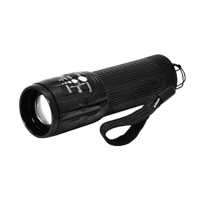 Lanterna de Mana Metalica Zoom LED 1W pe baterii EC86 19A026 XXM