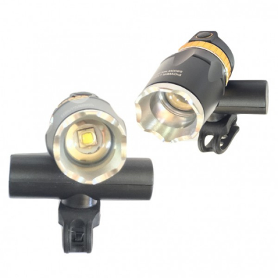 Lanterna Frontala LED 1W de Bicicleta cu Zoom si Acumulator MX9515