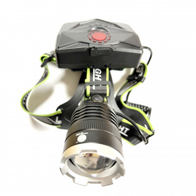 Lanterna Frontala LED Zoom 3x18650 Incarcare USB-C MMCA2P160