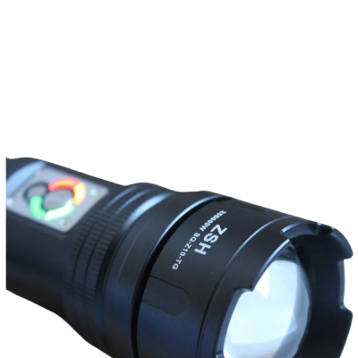 Lanterna Laser LED Zoom 30W cu Felinar, Acumulator, USB-C ZSH SQZ10TG