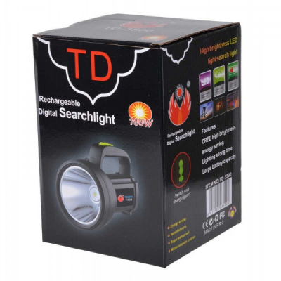 Lanterna LED 100W cu Acumulator la USB TD3500 XXM