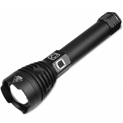 Lanterna LED 10W cu Zoom Indicator Acumulatori 18650 la USB MMCP902