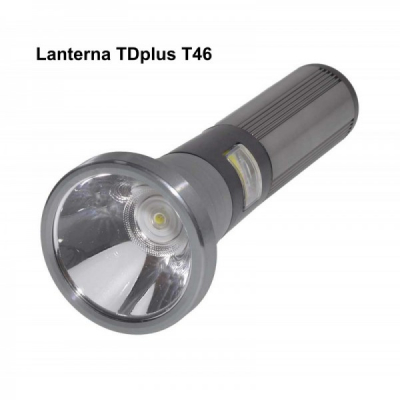 Lanterna LED 10W si COB LED 5W Acumulator Inc.USB TDPlus TDT46 XXM