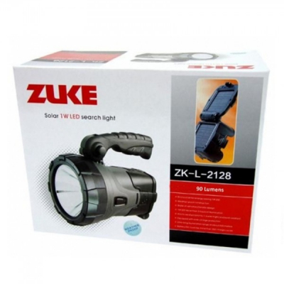 Lanterna LED 1W 90lm Acumulator Incarcare Solara si 220V ZUKE ZKL2128