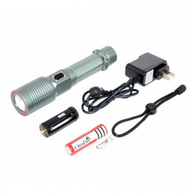 Lanterna LED 5W  Zoom Focalizare Motorizata incarcare Magnetica ZL20122